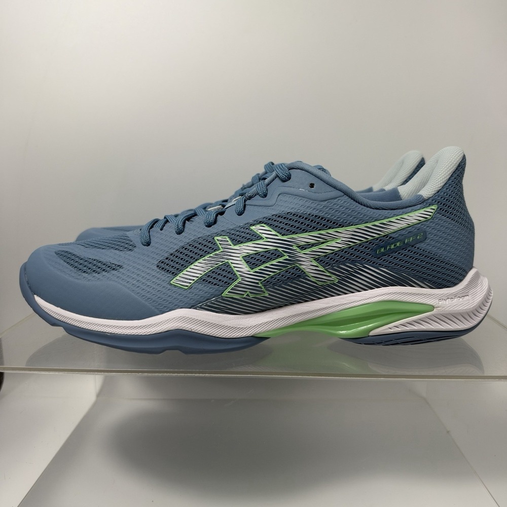 Brand New ASICS Blade FF 2 Volleyball Blue/White 1071A117-400 Men's Size 10.5